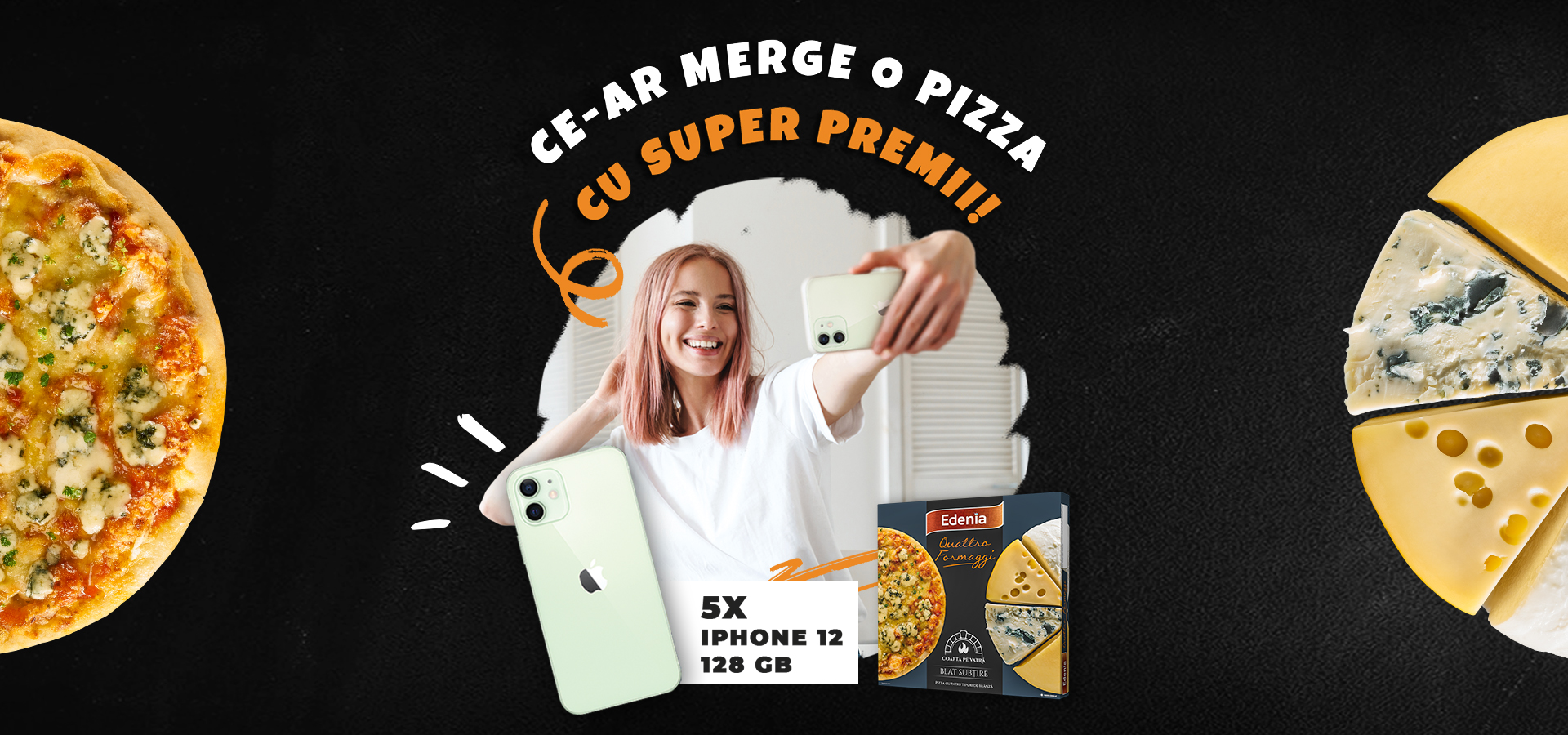 Ce-ar merge o pizza cu super premii - campanie incheiata